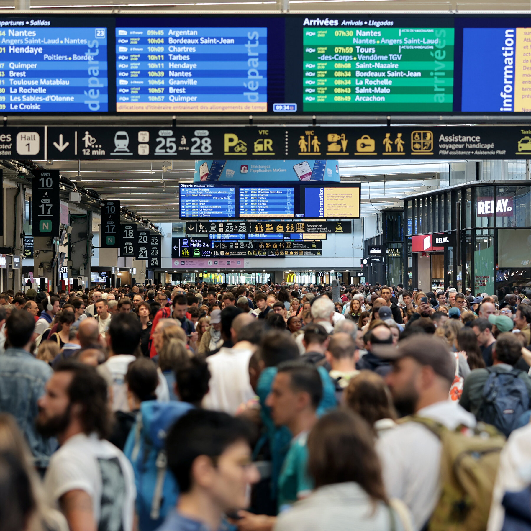 Arson Attacks Disrupt France’s Rail Network Hours Before Olympic Opening Ceremony