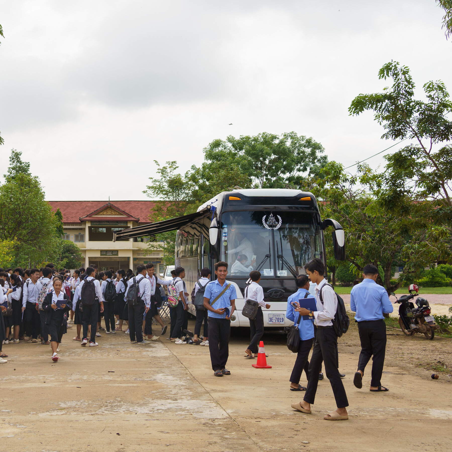 Bus in Cambodia Is a Mobile Museum of Khmer Rouge Crimes