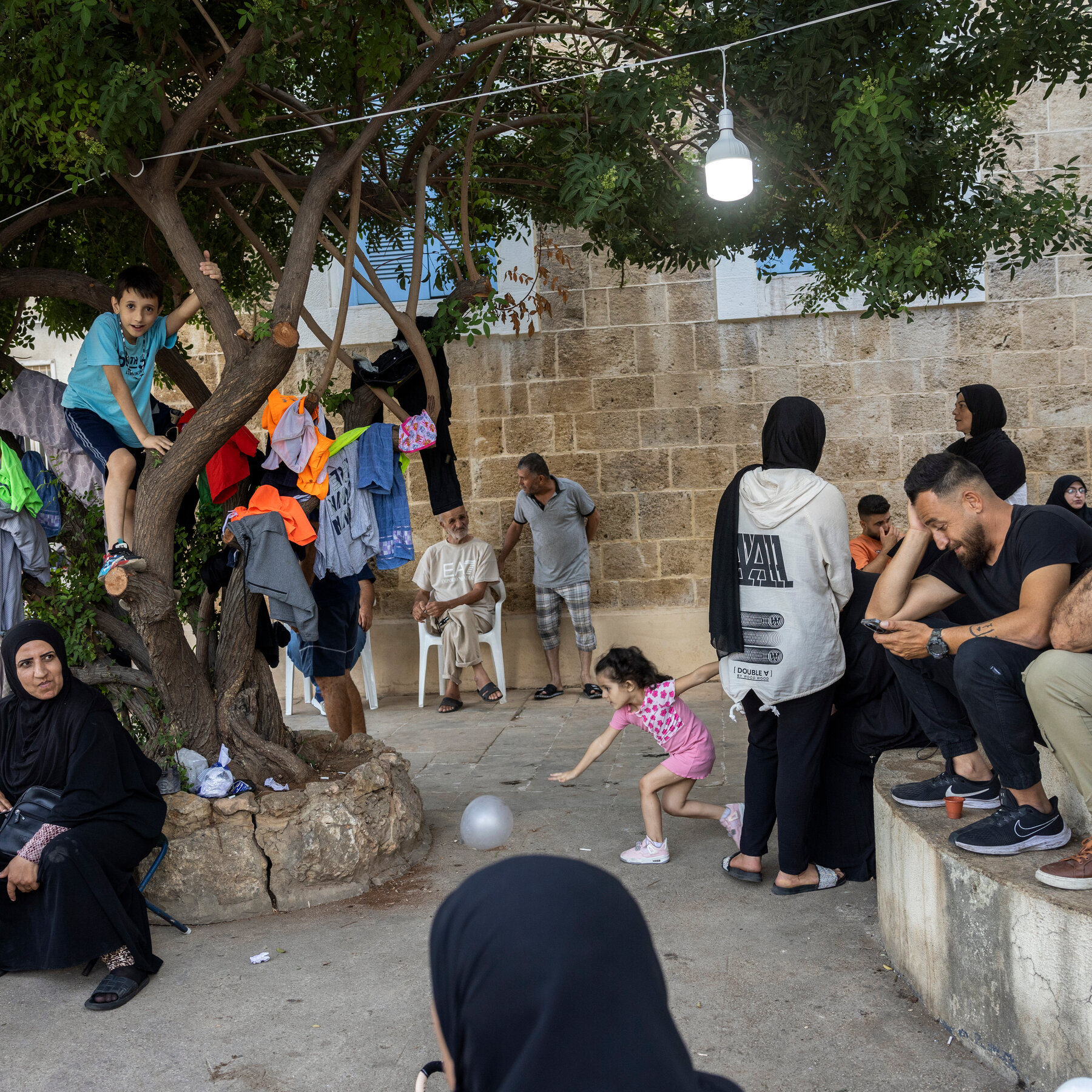 Fleeing Israeli Bombs, the Displaced in Lebanon Search for Safety