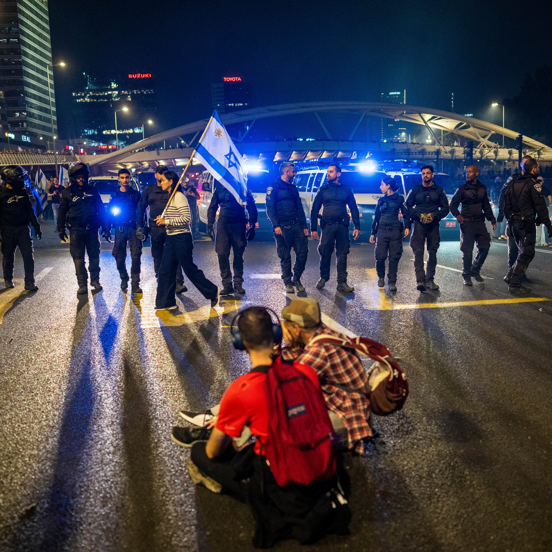 Live Updates: Israelis Protest Firing of Defense Minister