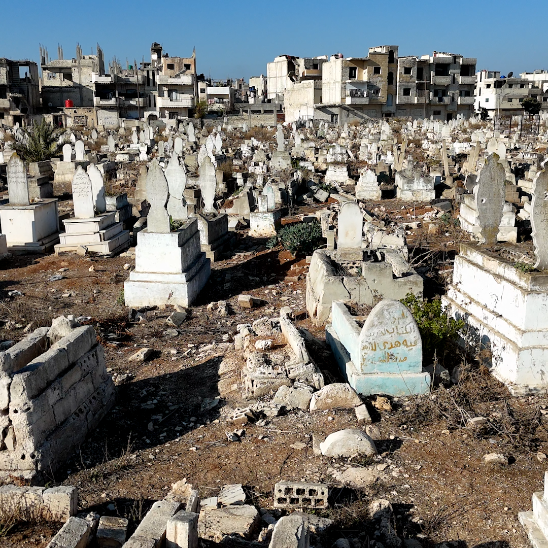 In Homs, Smiles and Tears Amid a Ravaged Landscape After al-Assad’s Fall