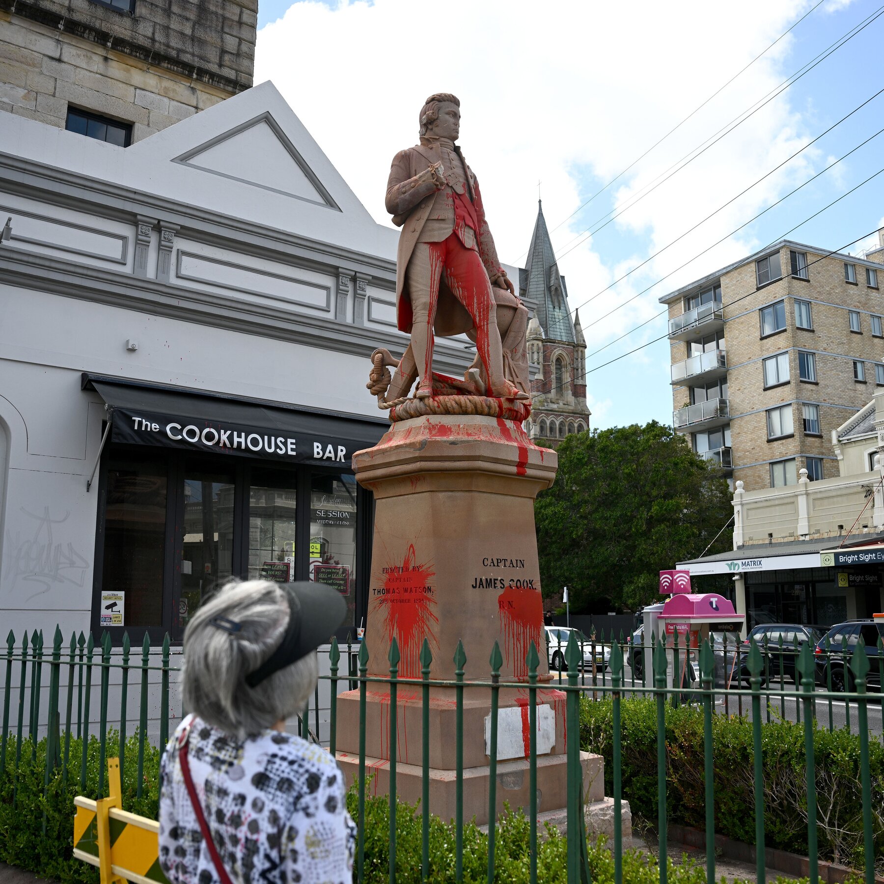 Australia Day Protesters Vandalize Melbourne and Sydney Statues